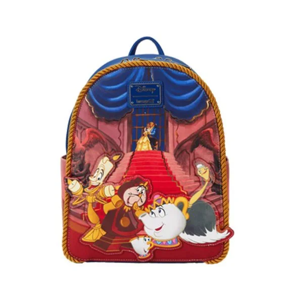 WonderCon Limited Edition Beauty and the Beast Ballroom Scene Mini Backpack Our enchanting new Beauty and the Beast mini backpack (LE  main image 2